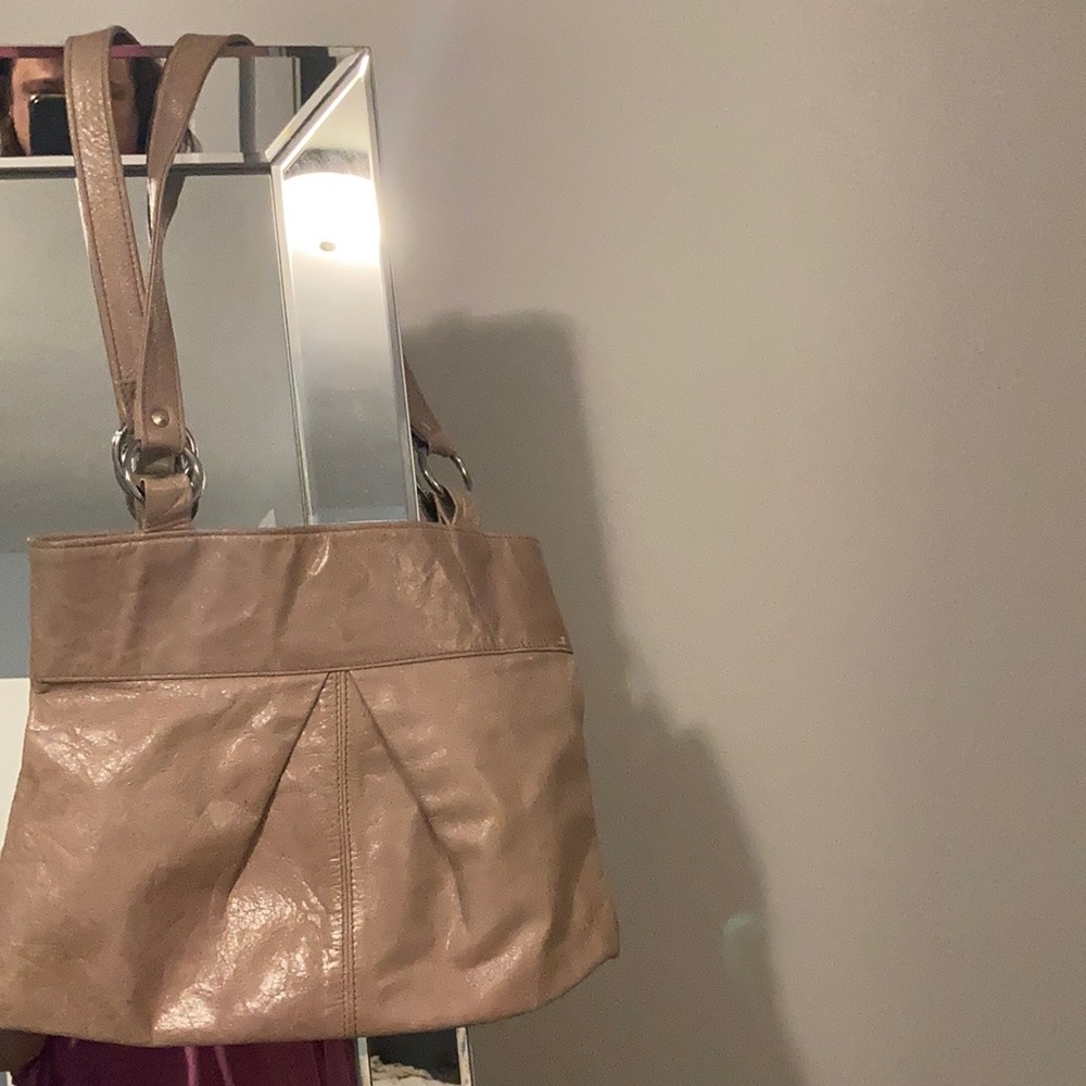 Tamara Fogle leather handbag